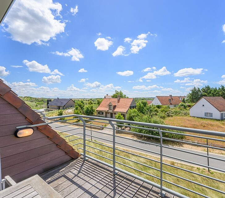 Prachtig gelegen penthouse met 4 slaapkamers en zonneterrassen.